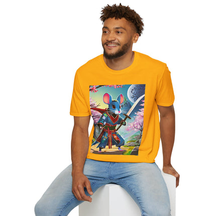 Cyber Samurai Rat Softstyle T-Shirt