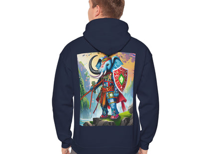 Cyberpunk Elephant – Heavy Blend™ Hooded Sweatshirt