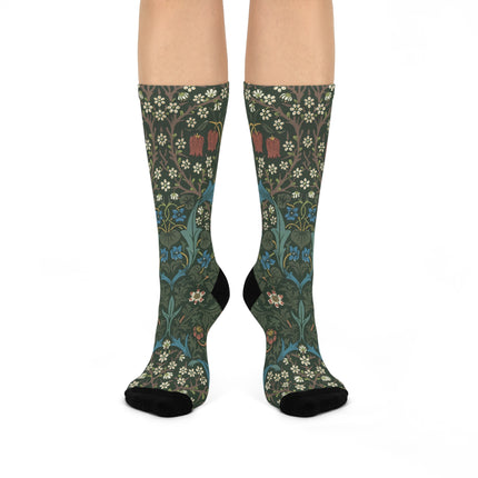 Blackthorn by William Morris Cushioned Crew Socks