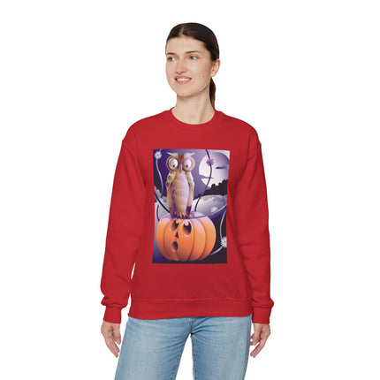 The Startled Pumpkin Unisex Heavy Blend™ Crewneck Sweatshirt