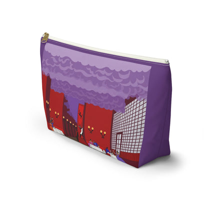Midnight Toast Cosmetic Bag – Parisian Romance & Art Deco Charm