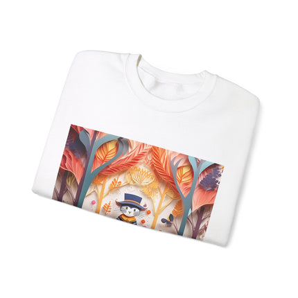 Cat in Boots Unisex Heavy Blend™ Crewneck Sweatshirt