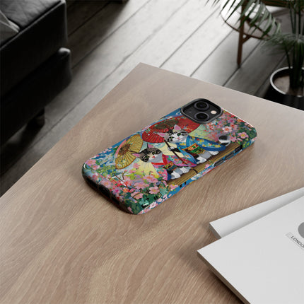 Kimono Kitties Phone Cases
