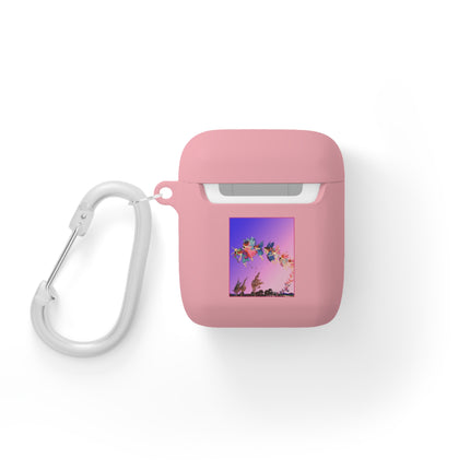 Fairies, Pixies, and Petals in Twilight's Embrace AirPods Case Cover
