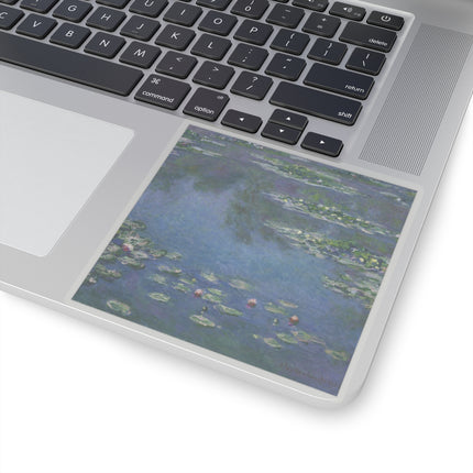 Water Lilies by Claude Monet Kiss-Cut Stickers (4 Sizes)