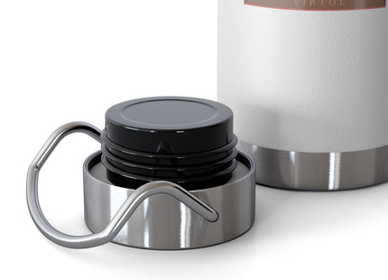 June & Pearl, Alexandrite (from the Gem Series) by Sofia Chiostri Copper Vacuum Insulated Bottle, 22oz