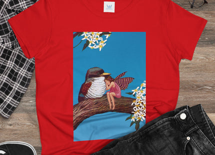 Magnolia Fairy and the Woodland Bird Cotton Tee