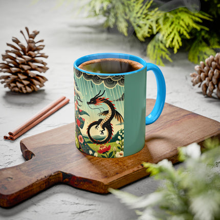 The Dragon Fairy’s Stride Colorful Mugs (11oz, 15oz)