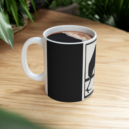 A Lame Marabou by Samuel Jessurun de Mesquita Ceramic Mug 11oz