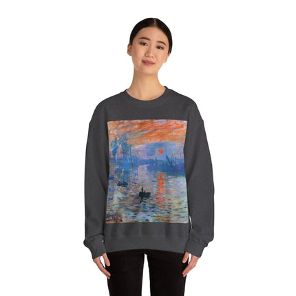 Sunrise by Claude Monet Heavy Blend™ Crewneck Sweatshirt