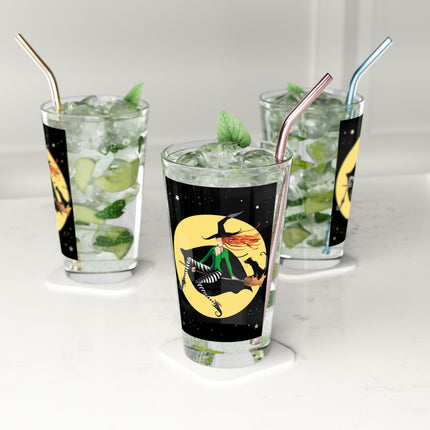A Witch’s Moonlit Flight Glass, 16oz