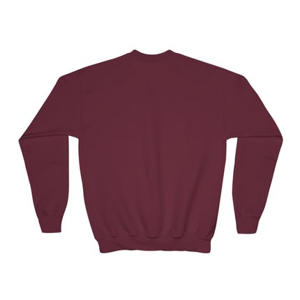 Tibetan Dragon in Battle Youth Crewneck Sweatshirt – Power, Motion & Mythic Adventure