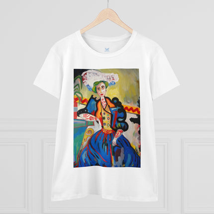 A Mulher by Amadeo de Souza-Carosa Women's Midweight Cotton Tee