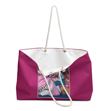 The Jealous Parrot by George Barbier Weekender Bag