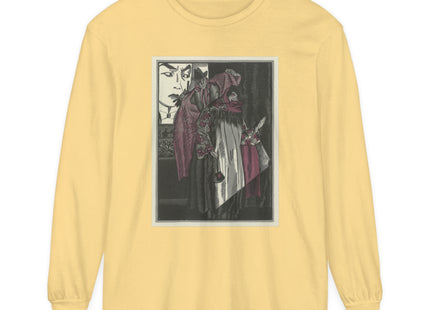 L’écran by Fernand Siméon Garment-dyed Long Sleeve T-Shirt