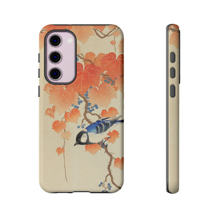 Japanese Bird and Branch by Ohara Koson Phone Cases