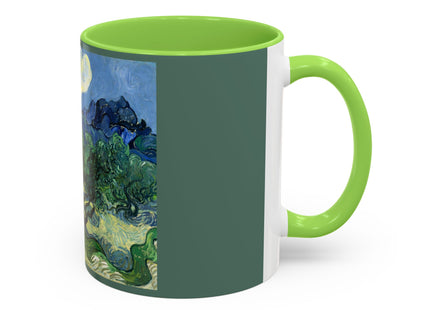 Olive Trees by Vincent Van Gogh Colorful Mugs (11oz, 15oz)