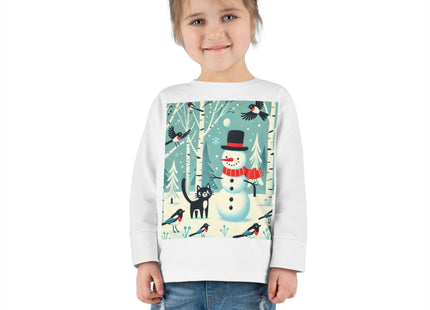 Frosty Forest Friends Toddler Long Sleeve Tee
