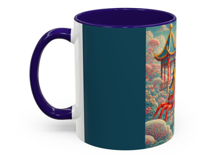 The Celestial Crab Navigator Colorful Mugs (11oz, 15oz)
