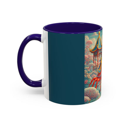 The Celestial Crab Navigator Colorful Mugs (11oz, 15oz)