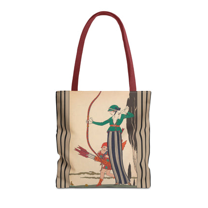 L'Arc Rouge by George Barbier Tote Bag
