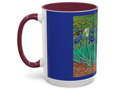 Irises by Vincent Van Gogh Colorful Mugs (11oz, 15oz)