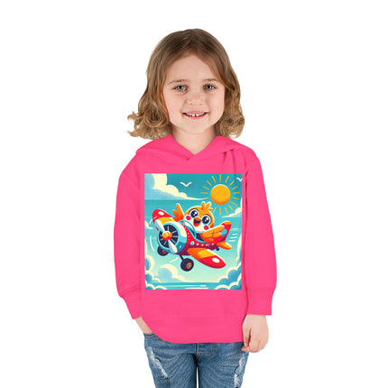 Joyful Bird Aviator Toddler Pullover Fleece Hoodie