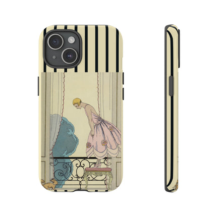 Falbalas et fanfreluches, La Souris by George Barbier Phone Cases