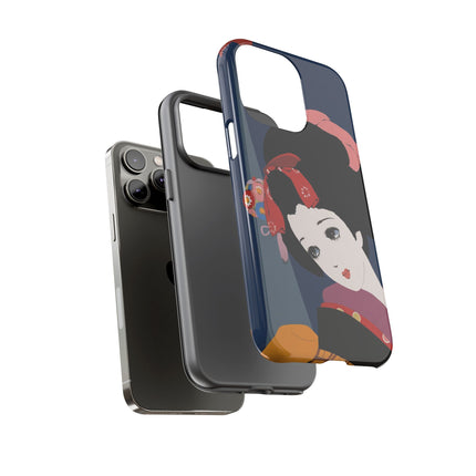 Geisha Portrait Phone Case – Elegant Beauty & Timeless Grace