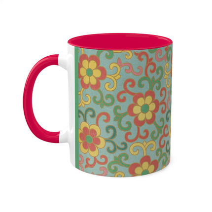 Examples of Chinese Ornament, Pl.09 by Owen Jones Colorful Mugs, 11oz