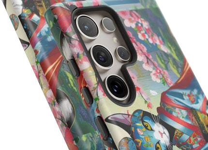 Cyberpunk Geisha Phone Cases