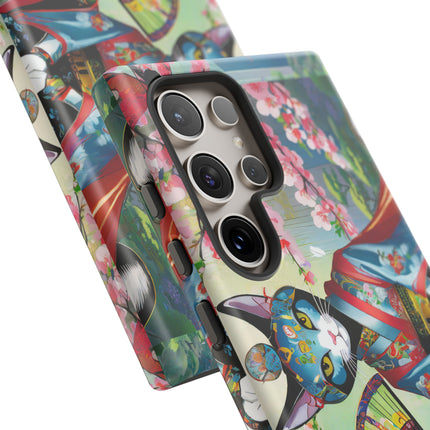 Cyberpunk Geisha Phone Cases