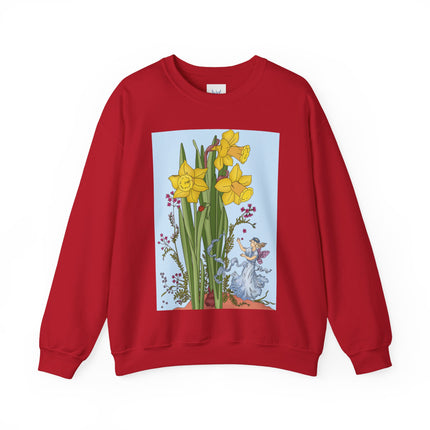 Daffodil Fairy Unisex Heavy Blend™ Crewneck Sweatshirt