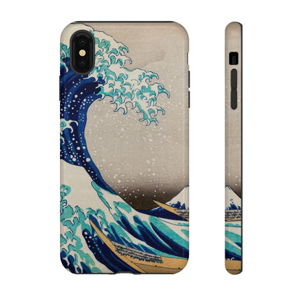The Great Wave off Kanagawa by Katsushika Hokusai Phone Cases