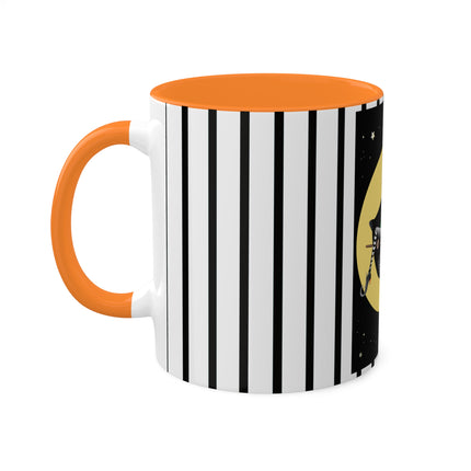 A Witch’s Moonlit Flight Colorful Mugs, 11oz