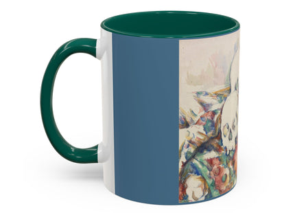 The Three Skulls by Paul Cézanne Colorful Mugs (11oz, 15oz)