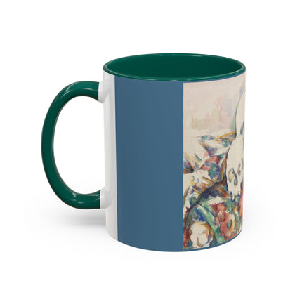 The Three Skulls by Paul Cézanne Colorful Mugs (11oz, 15oz)