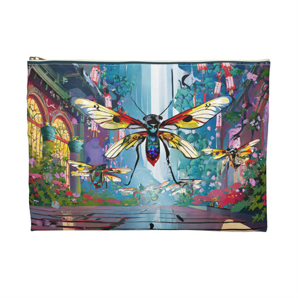 Neon Swarm Pencil Case