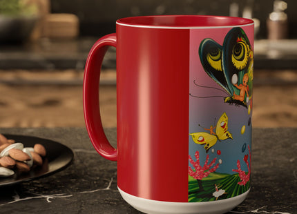 Flight Of Easter Delight Colorful Mugs (11oz, 15oz)