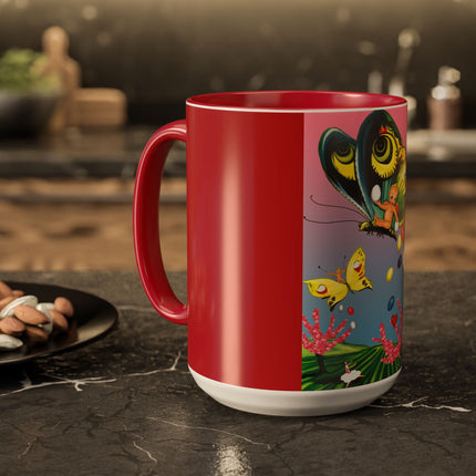 Flight Of Easter Delight Colorful Mugs (11oz, 15oz)