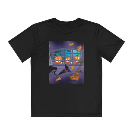 Whimsical Halloween Mischief Youth Competitor Tee