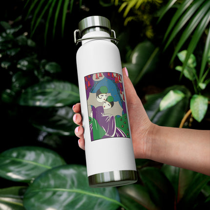 Two Pierrots Copper Vacuum Insulated Bottle, 22oz