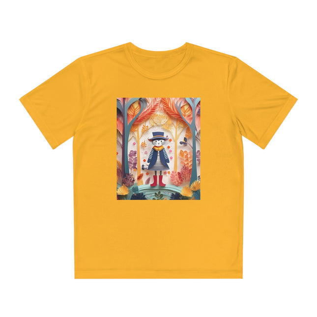 Cat in Boots in the Enchanted Forest Youth Competitor Tee