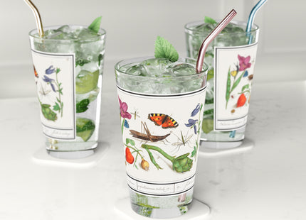 Natural History Ensemble, No. 17 by Anselmus Boëtius de Boodt Glass, 16oz