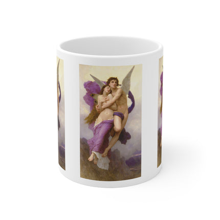 The Abduction of Psyche by William Bouguereau Ceramic Mug 11oz