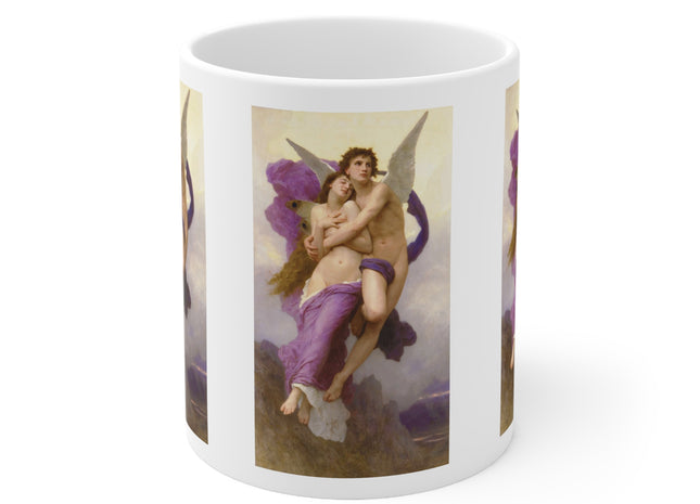 The Abduction of Psyche by William Bouguereau Ceramic Mug 11oz