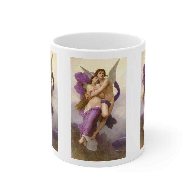 The Abduction of Psyche by William Bouguereau Ceramic Mug 11oz