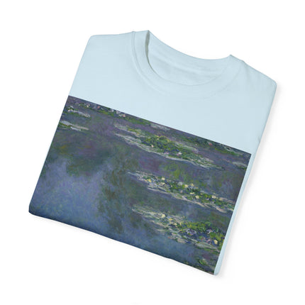 Water Lilies by Claude Monet Unisex Garment-Dyed T-shirt