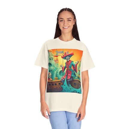 Skeleton Crew of the Misty Seas Unisex Garment-Dyed T-shirt
