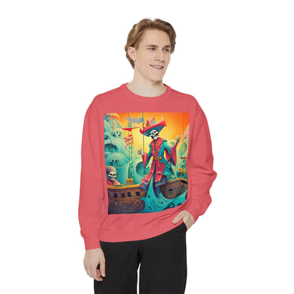 Skeleton Crew of the Misty Seas Unisex Garment-Dyed Sweatshirt